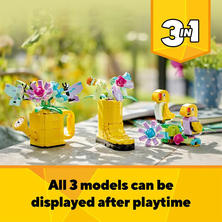 لگو سری Flowers in Watering Can کد 31149