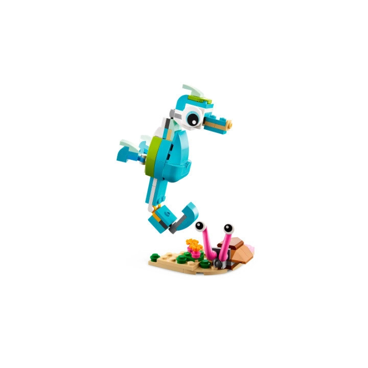 LEGO 31128 - دلفین و لاک‌پشت.