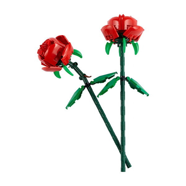 LEGO 40460 - گل رز لگویی با طراحی ظریف و زیبا.