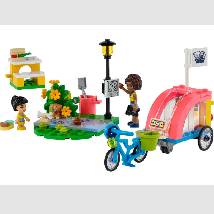 LEGO Friends 41738 - موتور نجات سگ با مینی‌فیگور و لوازم جانبی.