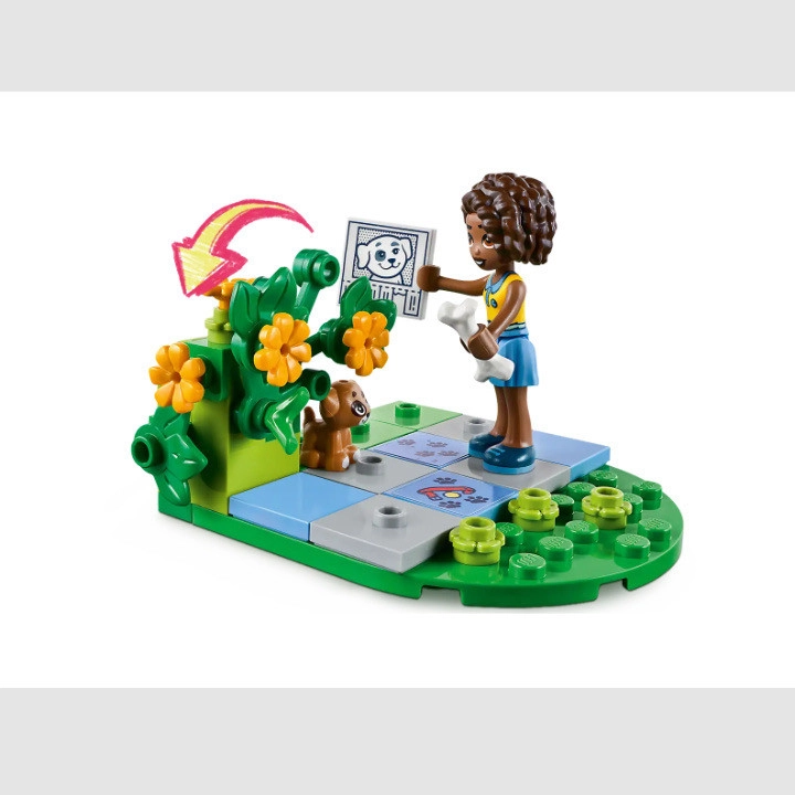 LEGO Friends 41738 - موتور نجات سگ با مینی‌فیگور و لوازم جانبی.