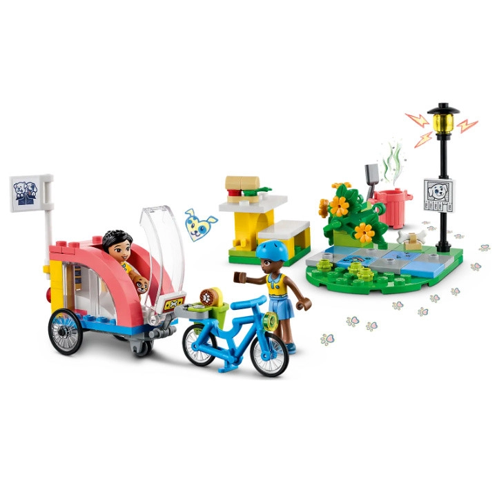 LEGO Friends 41738 - موتور نجات سگ با مینی‌فیگور و لوازم جانبی.