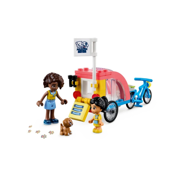 LEGO Friends 41738 - موتور نجات سگ با مینی‌فیگور و لوازم جانبی.