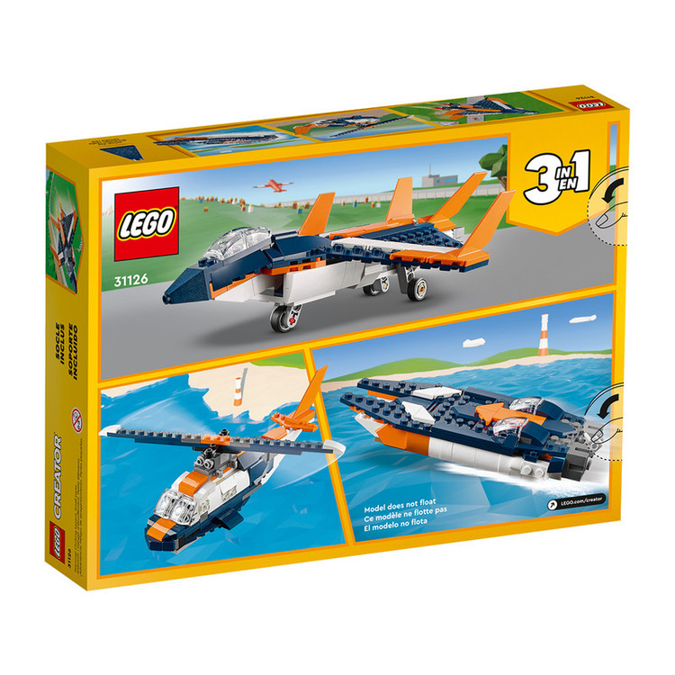 لگو سری مدل LEGO Supersonic-Jet کد 31126