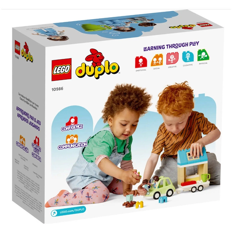 لگو DUPLO 10986 - خانه خانوادگی با ویلچر.