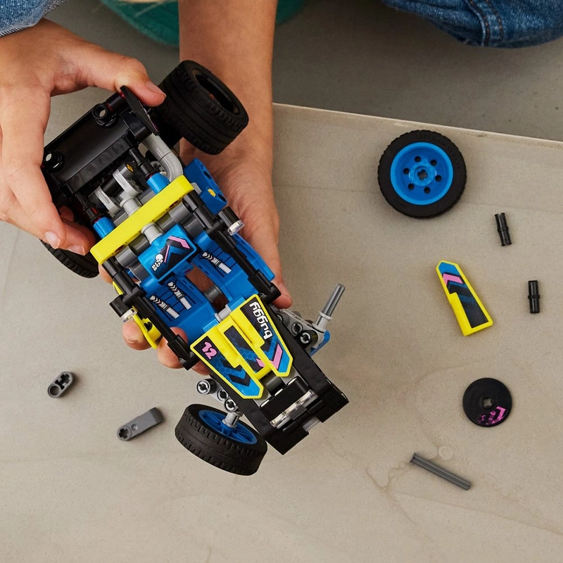 لگو Technic 42164 - باگی مسابقه‌ای آفرود با موتور عقب‌کش و تعلیق متحرک