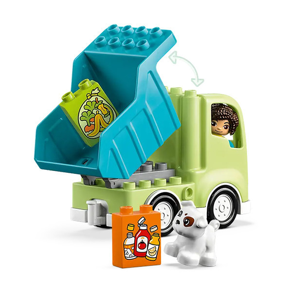 لگو سری duplo مدل Recycling Turck کد 10987