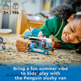 لگو ساختنی لگو مدل LEGO 60384 City Penguin Slushy Van