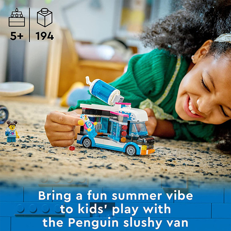 لگو ساختنی لگو مدل LEGO 60384 City Penguin Slushy Van