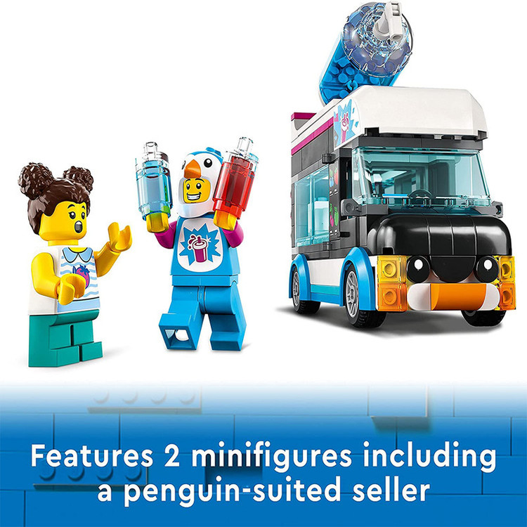 لگو ساختنی لگو مدل LEGO 60384 City Penguin Slushy Van