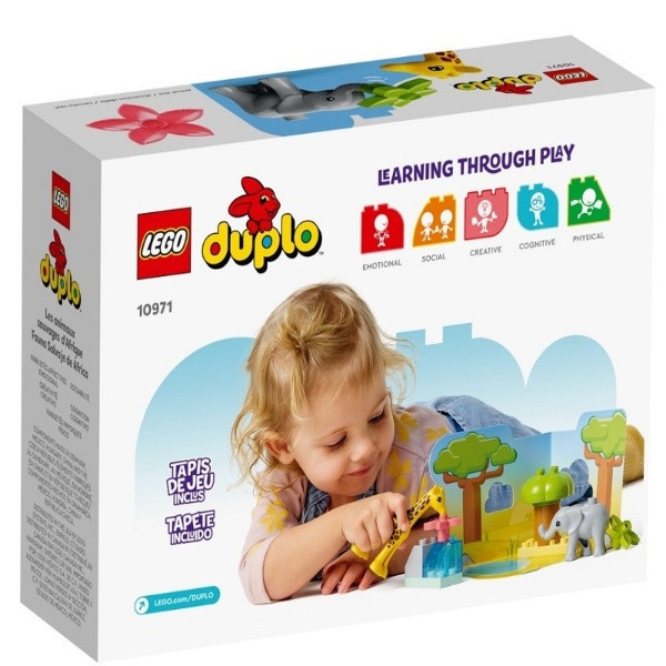 لگو سری مدل دوپلو 10971 Wild Animals Africa کد