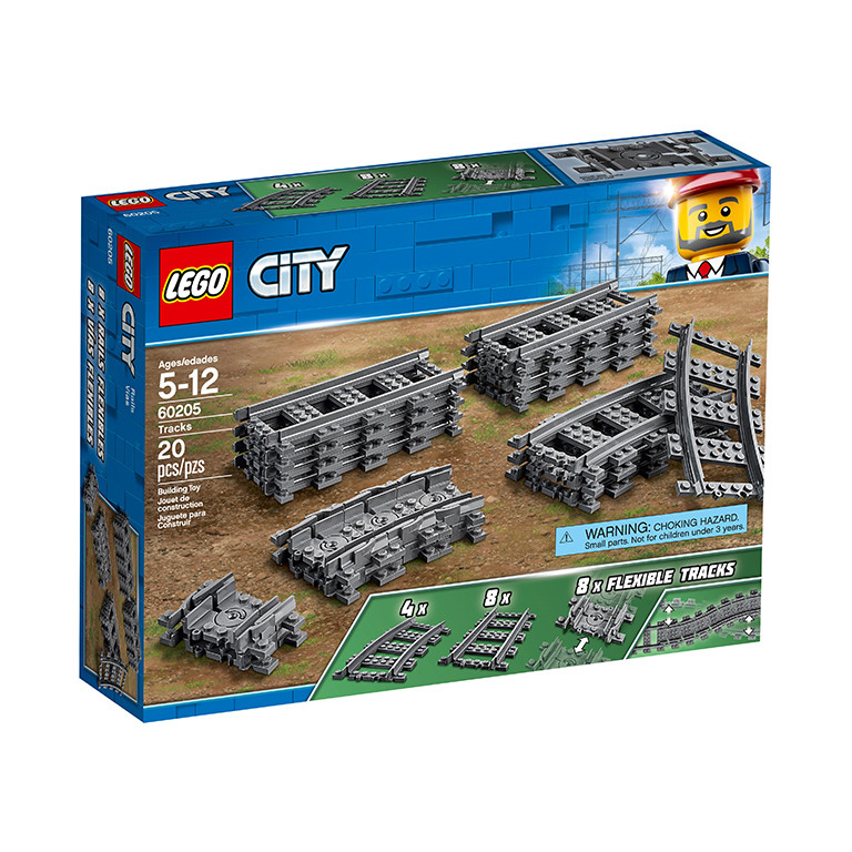 لگو 20 تکه سری City مدل Tracks کد 60205