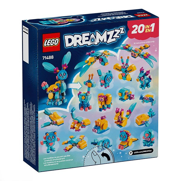 لگو سری DREAMZzz مدل Bunchu’s Creative Animal Adventures کد 71488
