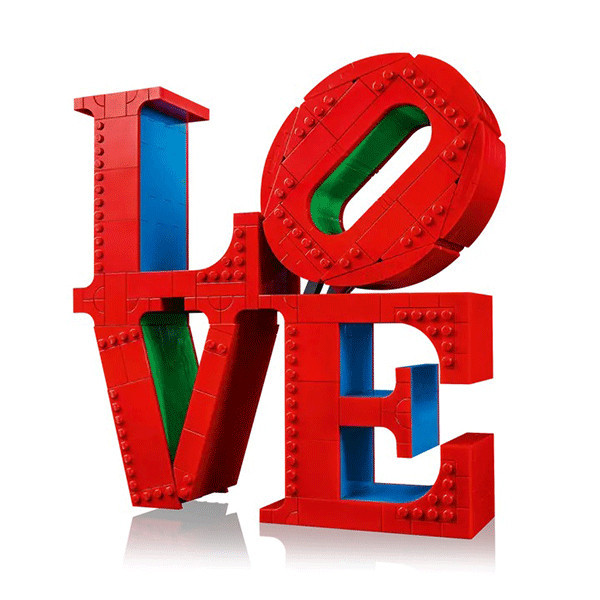 لگو سری آرت مدل LOVE کد 31214