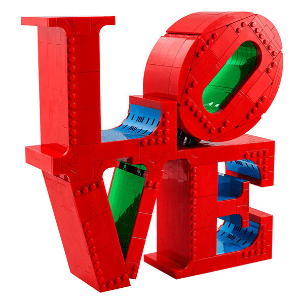 لگو سری آرت مدل LOVE کد 31214
