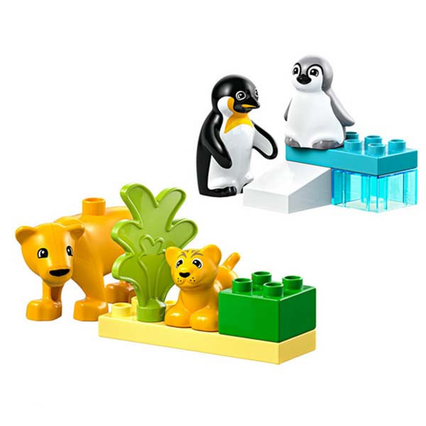 لگو سری دوپلو مدل Penguins and Lions کد 10442